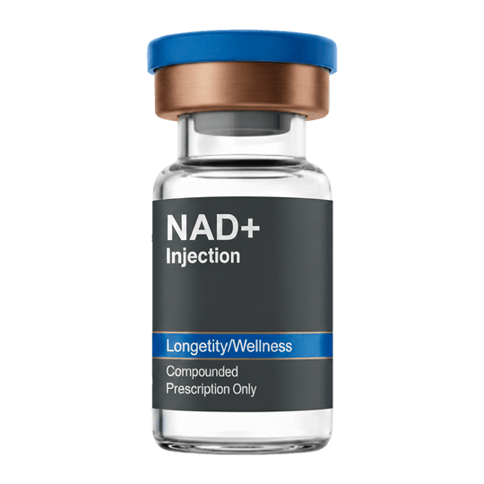 Compounded NAD+ injection vial