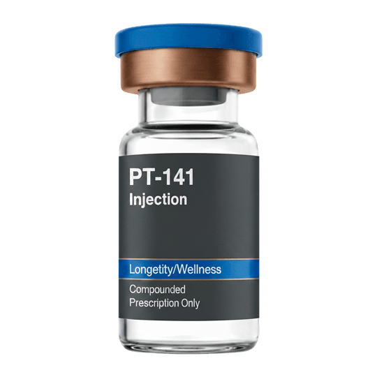 Compounded PT-141 injection vial